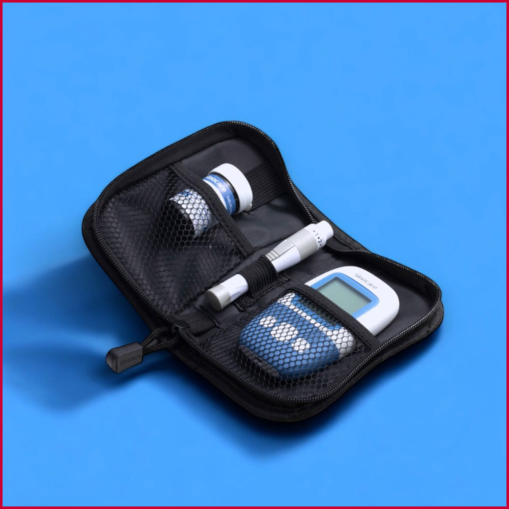 Sinocare Blutzuckermesssystem Set – optimale Gesundheit im Blick - Blutzuckermesssystem, Sinocare, Diabetes, ETH Meditec, Gesundheit, Harnsäureteststreifen, Lanzetten, Blutzucker, Teststreifen, medizinische Geräte