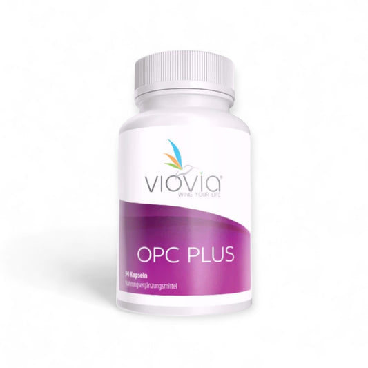OPC PLUS Kapseln für optimale Gesundheit - OPC, Nahrungsergänzung, Supplements, ETH Meditec, Gesundheit, Vitamine, Antioxidantien, Traubenkernextrakt, Zellschutz, Blutzirkulation, blue balance, Körperpflege, Vitalität, Fitness