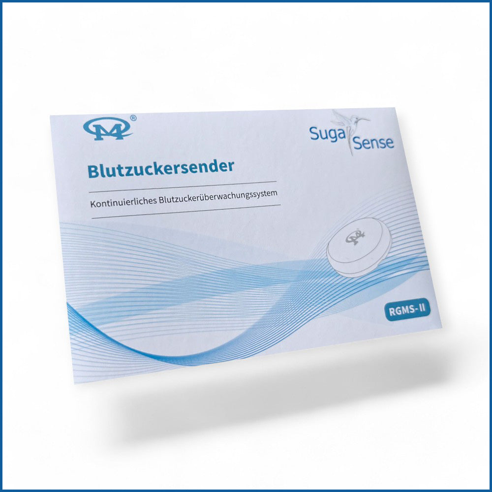 SUGA SENSE BLUTZUCKERSENDER - Kontinuierliche Blutzuckermessung (Zubehör)