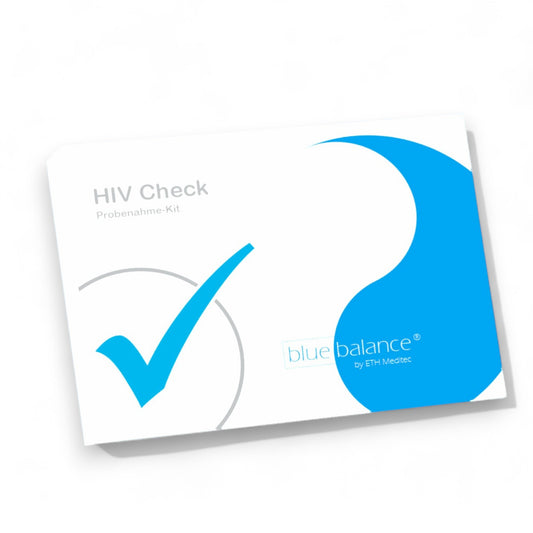 Sparen Sie mit dem Vorteilspack des blue balance® HIV-Tests. Verwenden Sie die gleiche einfache und diskrete Methode, um Ihren HIV-Status zu Hause zu überprüfen. Die zuverlässigen Labortests mit Fingerblutprobe bieten genaue Ergebnisse und gewährleisten Ihre Anonymität.
