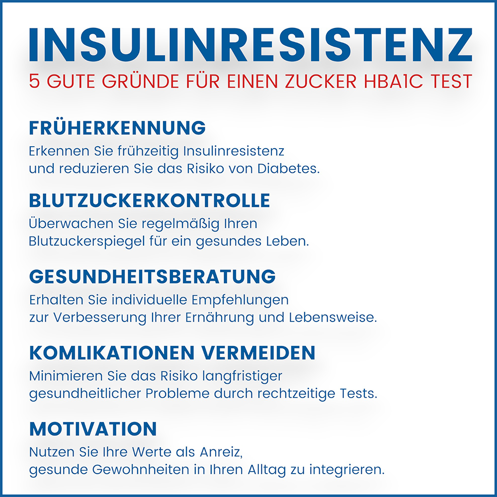 Insulinresistenz HbA20c Test   Blutzucker einfach prüfen – ETH Meditec