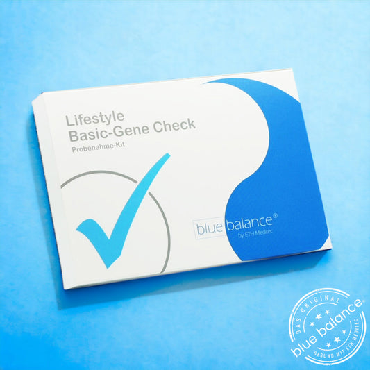 Entdecken Sie mit dem blue balance® Nutri-Gene-Basic DNA-Test Ihren Stoffwechsel und optimieren Sie Ihre Ernährung gemäß 16 genetischen Lifestyle-Komponenten.