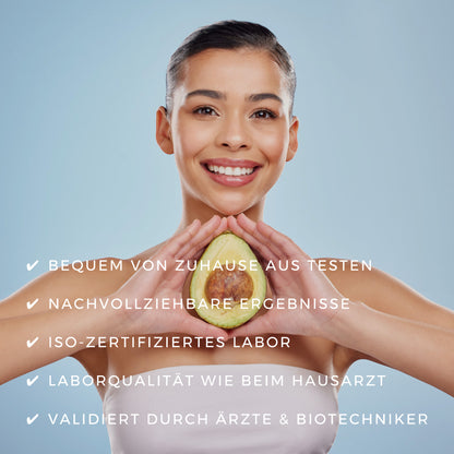 #Omega3Test, #Gesundheit, #Herzgesundheit, #Gehirngesundheit, #Blutdruck, #Ernährung, #Nährstoffe, #Selbsttest, #Ergebnisse, #Nährstoffbestimmung, #Fettsäurenverhältnis, #DHA, #EPA, #ALA, #Empfehlungen, #Ernährungstipps.