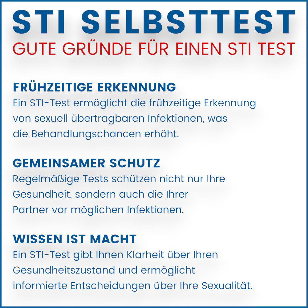 Laborgenaue Ergebnisse in 5 Tagen - sti, sti test, geschlechtskrankheiten, selbsttest, anonym, bequem, gesundheit, ethmeditec, chlamydien, gonorrhö, trichomonaden, test zu haus, immunsystem, prävention, laboranalyse, sicherheit