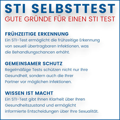 Laborgenaue Ergebnisse in 5 Tagen - sti, sti test, geschlechtskrankheiten, selbsttest, anonym, bequem, gesundheit, ethmeditec, chlamydien, gonorrhö, trichomonaden, test zu haus, immunsystem, prävention, laboranalyse, sicherheit