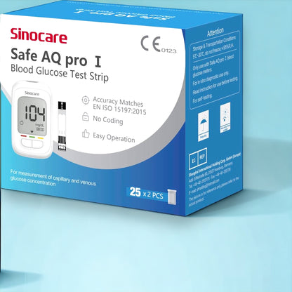 Speziell entwickelt für die exklusive Verwendung mit dem Sinocare Blutzuckermessgerät Safe AQ pro I.