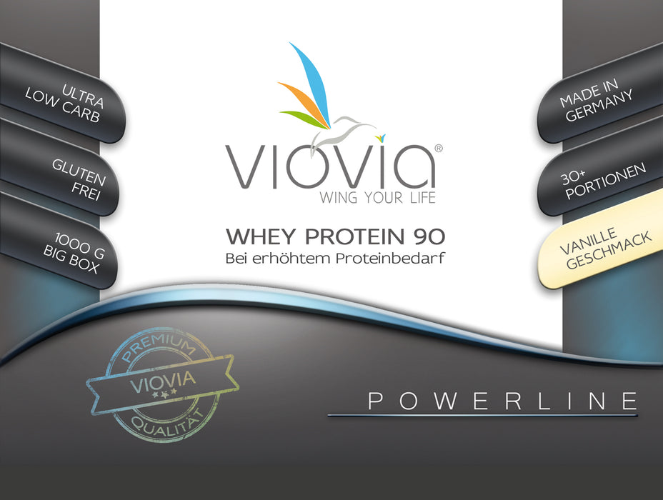 Whey Protein Pulver - Für Muskelaufbau & Gewichtsverlust